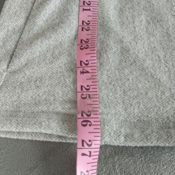 Kyodan Outdoors Brushed Jacquard Soft Grey Herringbone Quarter Zip Top Jacket L - Picture 10 of 12